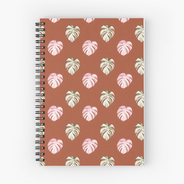 Item preview, Monstera Variegated Terracotta Leaves designed and sold by Colorlessandco.