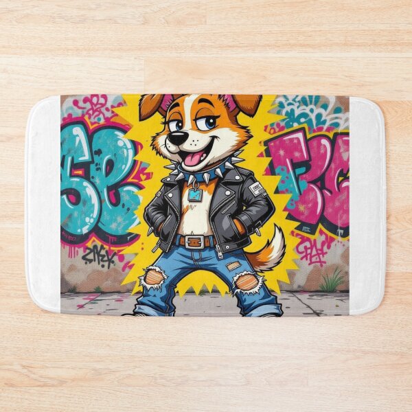 Item preview, Punk dog designed and sold by ZeusGallery.