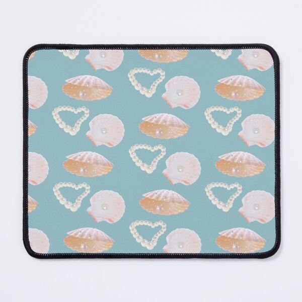 Item preview, Pastel Pearl Heart | Seashell Romantic Ocean Aesthetic designed and sold by Rawafi Art Studio.