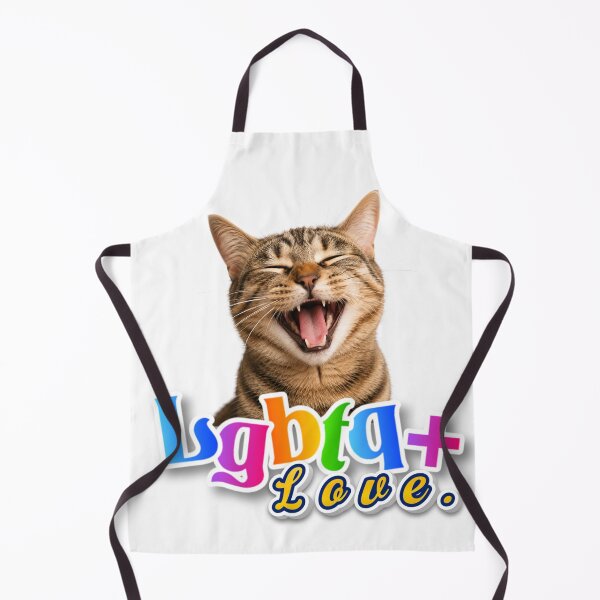 Item preview, Laughing cat lgbtq+ love| pride month celebration tee designed and sold by DrimitStore.