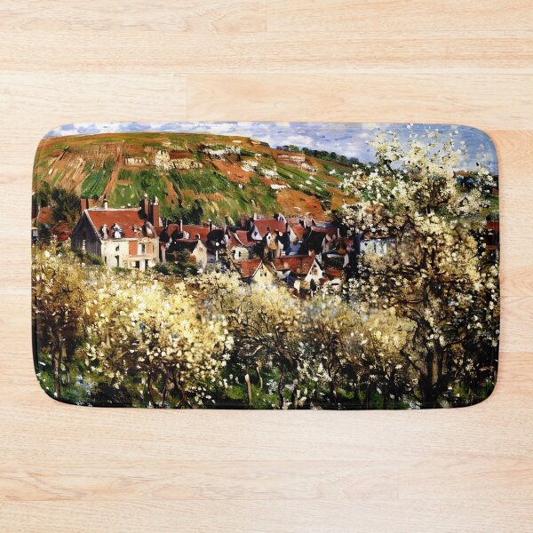 Item preview, Plum Trees in Blossom at Vétheuil designed and sold by artdesignsnow.