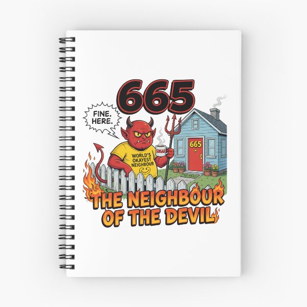 Item preview, 665 Neighbour of the Devil Funny Design designed and sold by TshirtsOnline-.
