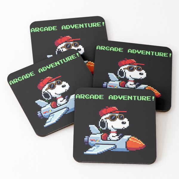 Item preview, Arcade Adventure! Snoopy Peanuts Retro Gaming Gamer designed and sold by LysiTHWIP.