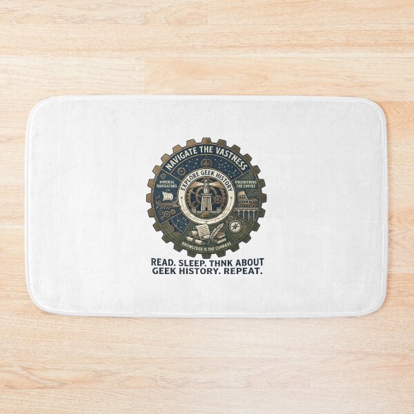 Item preview, Navigate Vastness Geek History Compass Engineering Art designed and sold by Nova Blend.