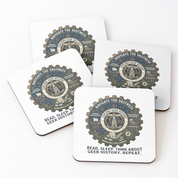Item preview, Navigate Vastness Geek History Compass Engineering Art designed and sold by Nova Blend.
