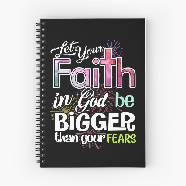 Item preview, Let Your Faith In God Be Bigger Than Your Fears Christian Inspirational designed and sold by teeperfect.