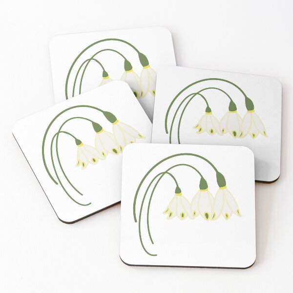 Item preview, Pastel Floral White Bell Pattern designed and sold by Ailiida.