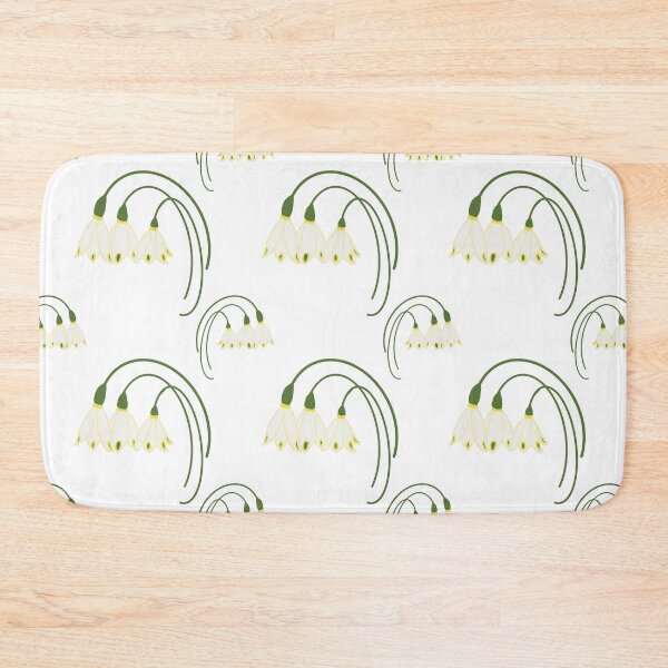 Item preview, Pastel Floral White Bell Pattern designed and sold by Ailiida.