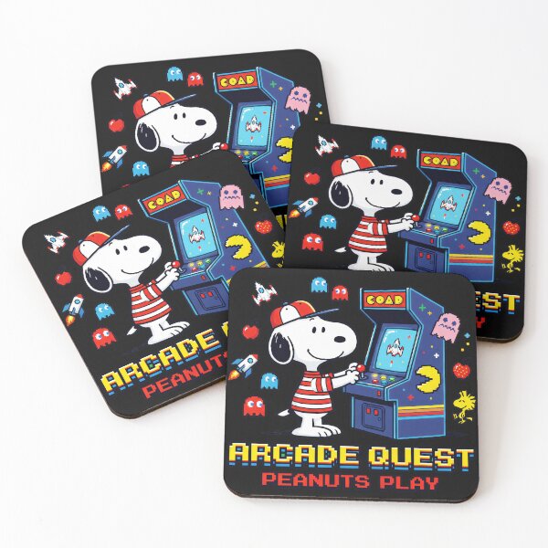 Item preview, Arcade Quest Peanuts Play Retro Gaming Fan designed and sold by LysiTHWIP.