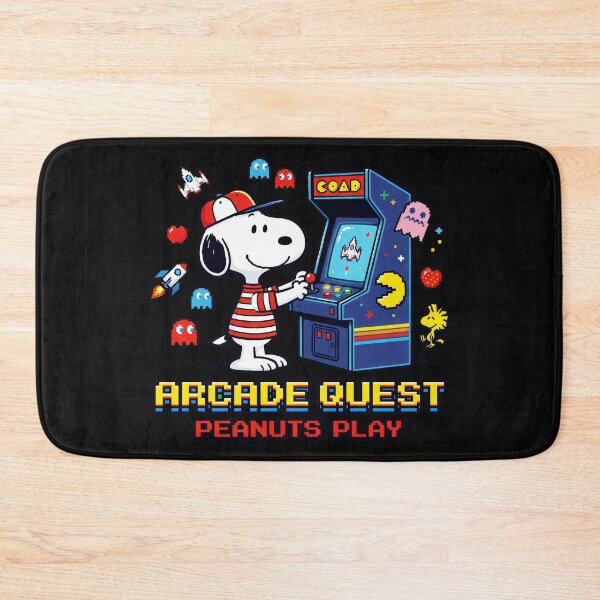Item preview, Arcade Quest Peanuts Play Retro Gaming Fan designed and sold by LysiTHWIP.