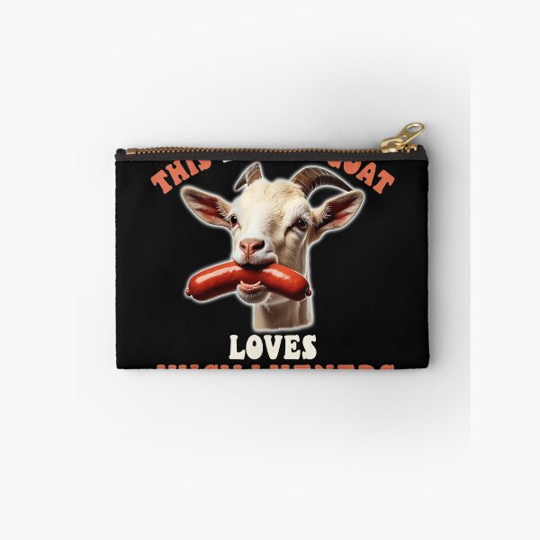 Item preview, This Throat Goat Loves Juicy Wieners Adult Humor Meme designed and sold by AmaXONIC.