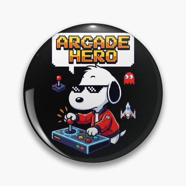 Item preview, Arcade Hero Retro Gaming Gamer designed and sold by LysiTHWIP.
