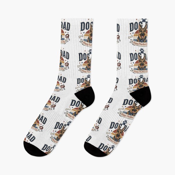 Item preview, German Shepherd Dog Dad Happy Pawthers Day designed and sold by MoonStitch.