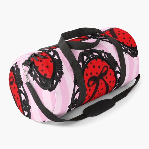 Item preview, My Gothic Romance – Victorian Cameo Bow Pattern in Pink Black and Crimson designed and sold by VirtuallyCreativ .