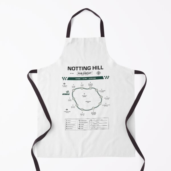 Item preview, Notting Hill Pub Circuit Heritage Map designed and sold by The Circuit Collection.