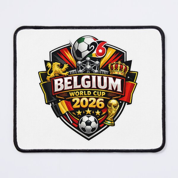Item preview, Red Yellow Black Football Fan Design designed and sold by emanueldonald6.