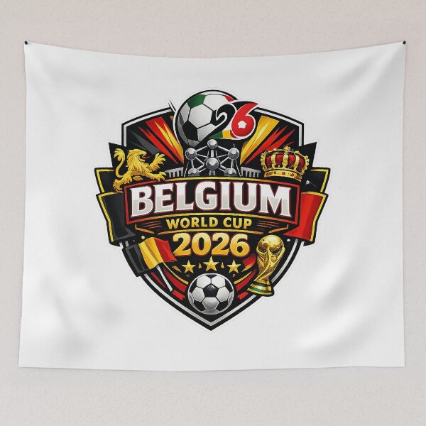 Item preview, Red Yellow Black Football Fan Design designed and sold by emanueldonald6.
