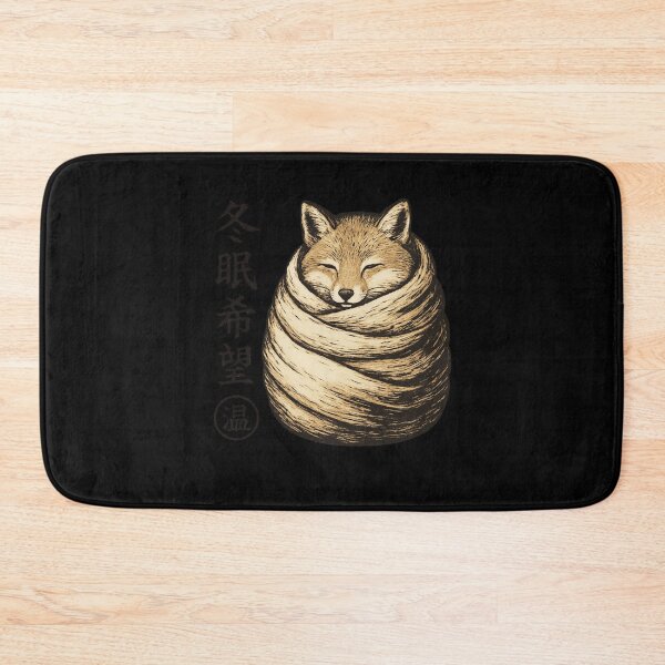 Item preview, Sleepy Orange Cat Kanji designed and sold by SiarheiYur.