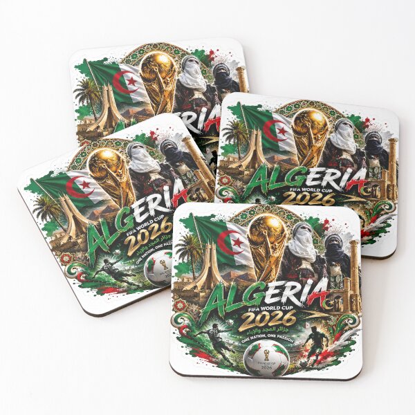 Item preview, ALGERIA WORLD CUP 2026 designed and sold by NorthernDk_art .