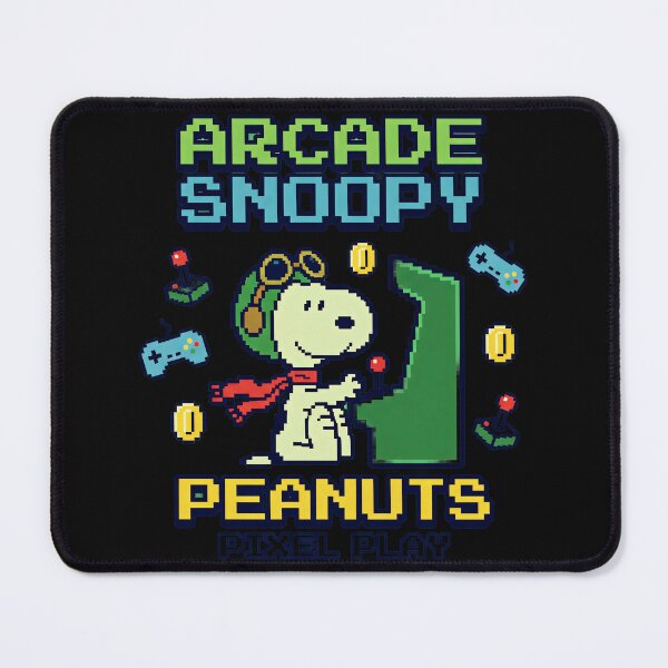 Item preview, Arcade Snoopy Peanuts Pixel Play Retro Gaming Gamer designed and sold by LysiTHWIP.