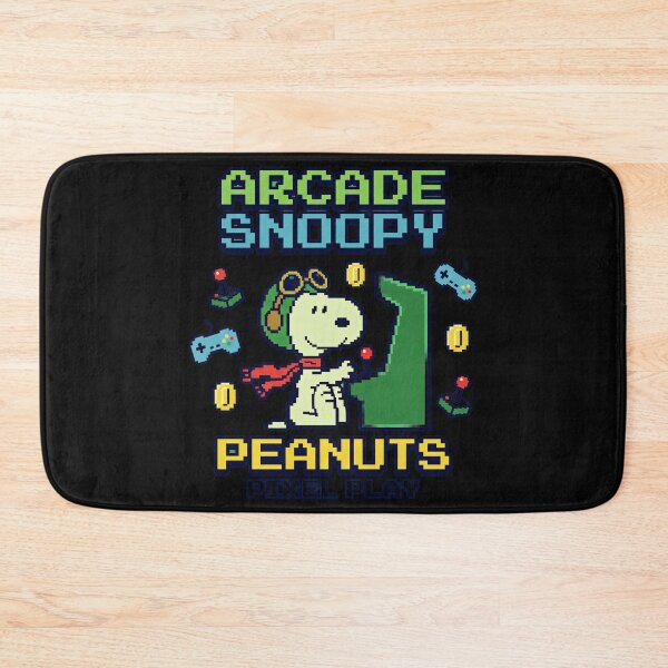 Item preview, Arcade Snoopy Peanuts Pixel Play Retro Gaming Gamer designed and sold by LysiTHWIP.