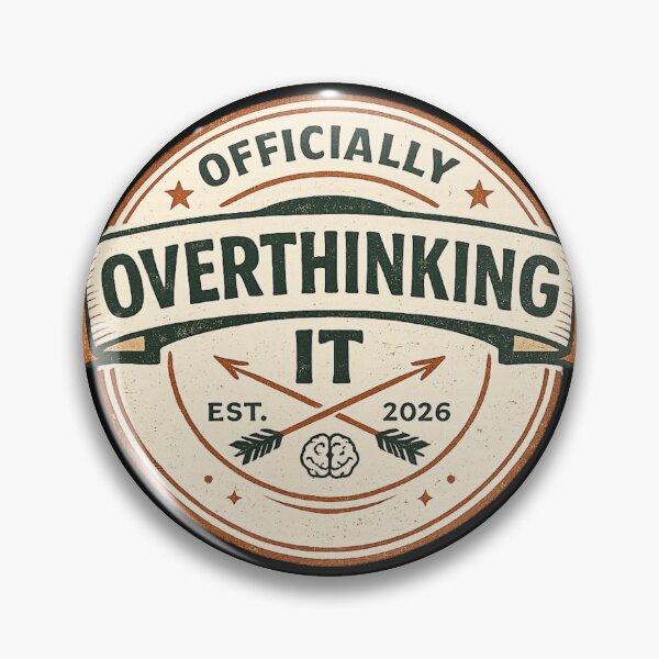 Item preview, Officially Overthinking It designed and sold by MJO80.