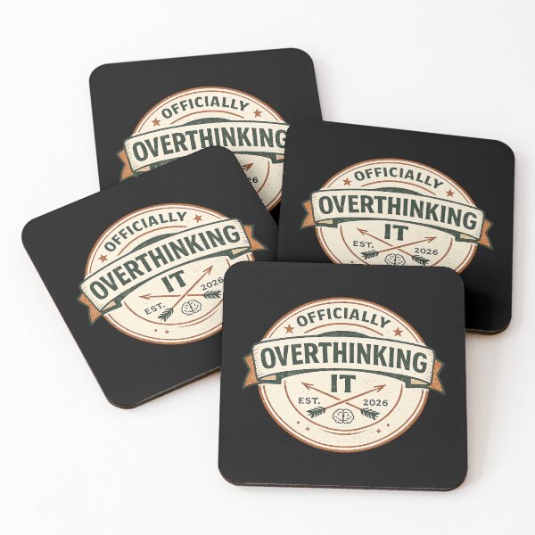 Item preview, Officially Overthinking It designed and sold by MJO80.