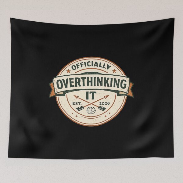 Item preview, Officially Overthinking It designed and sold by MJO80.