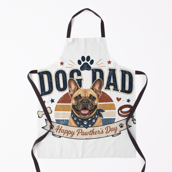 Item preview, French Bulldog Dog Dad Happy Pawthers Day designed and sold by MoonStitch.