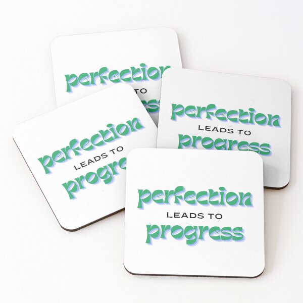 Item preview, Perfection leads to progress designed and sold by ArtistTejal.