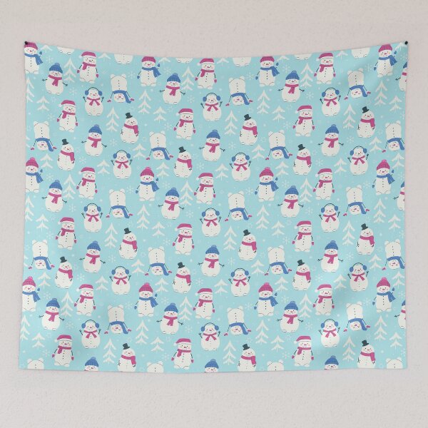 Item preview,  cute snowmen and trees designed and sold by burbura.