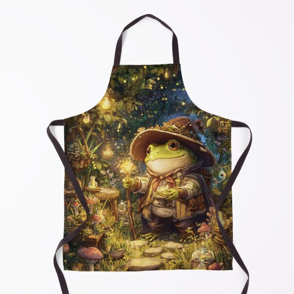 Aperçu de l'œuvre Grenouille Magicienne de Forêt Enchantée créée et vendue par Turocks.