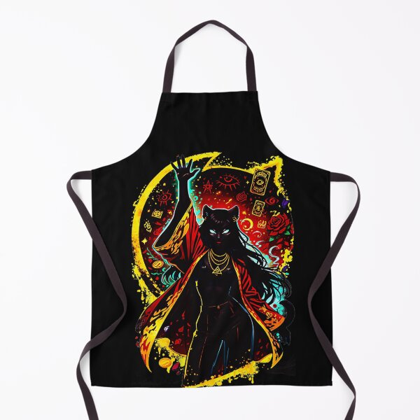 Item preview, Black Cat Witch Goddess Magic Moon designed and sold by CalyZOam99.