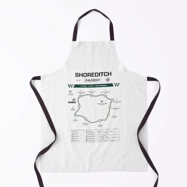 Artikelvorschau, Shoreditch Pub Circuit Heritage Map entworfen und verkauft von CircuitDesign.