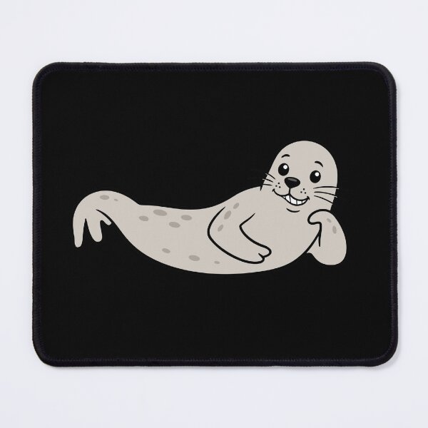 Item preview, Cute Grey Seal Smiling designed and sold by teeperfect.