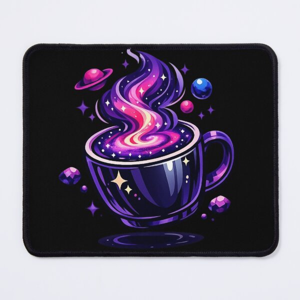Item preview, Cosmic Latte Mug — Galactic Coffee Sticker designed and sold by Timeless Junction.