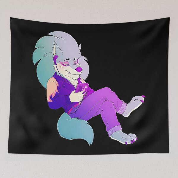 Item preview, Furry Anthropomorphic Wolf Character Furry Fan Gift designed and sold by CalyZOam99.