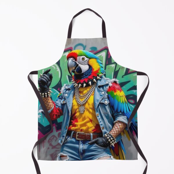 Item preview, Punk parrot designed and sold by ZeusGallery.