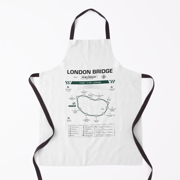 Item preview, London Bridge Pub Circuit Heritage Map designed and sold by The Circuit Collection.