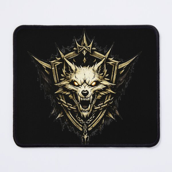 Item preview, Alpha Predator Wolf Head Emblem designed and sold by CalyZOam99.
