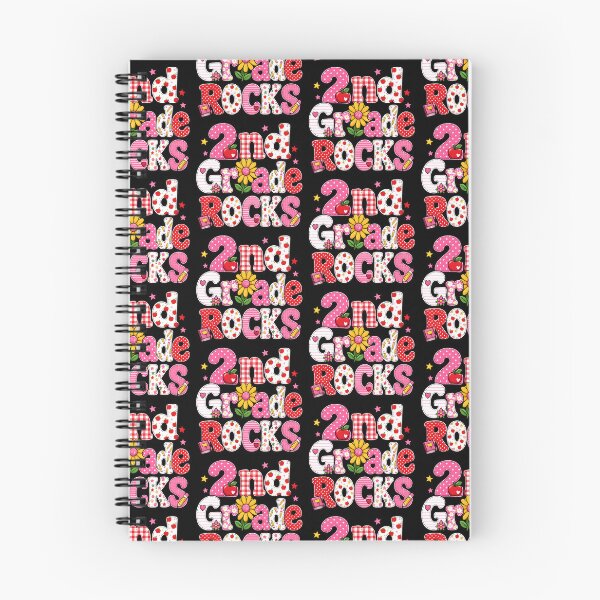 Item preview, 2nd Grade Rocks – Patterned School Sublimation designed and sold by Style2Vie.
