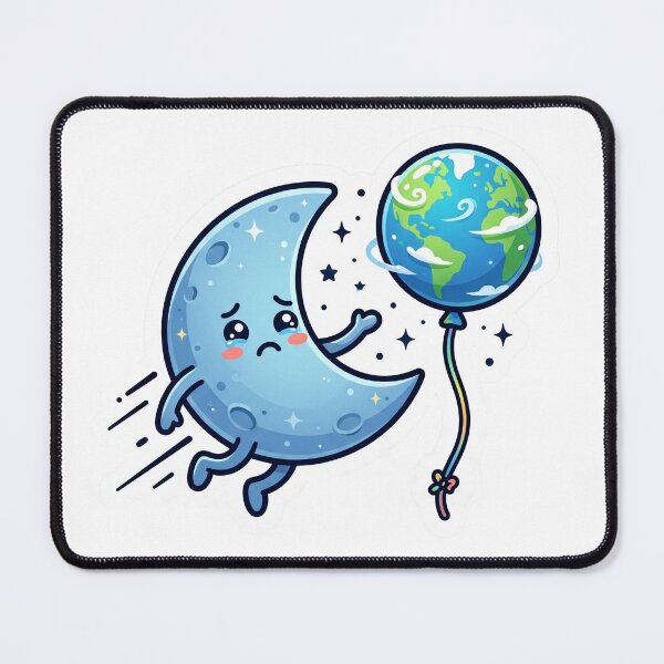 Item preview, Moon Losing Earth designed and sold by CuteRage.