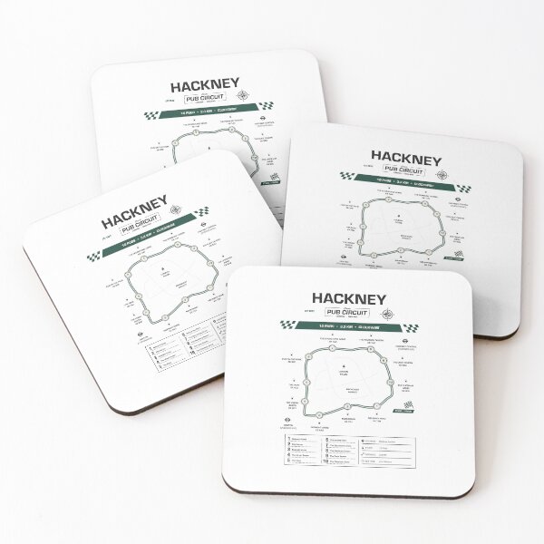 Item preview, Hackney Pub Circuit Heritage Map designed and sold by CircuitDesign.