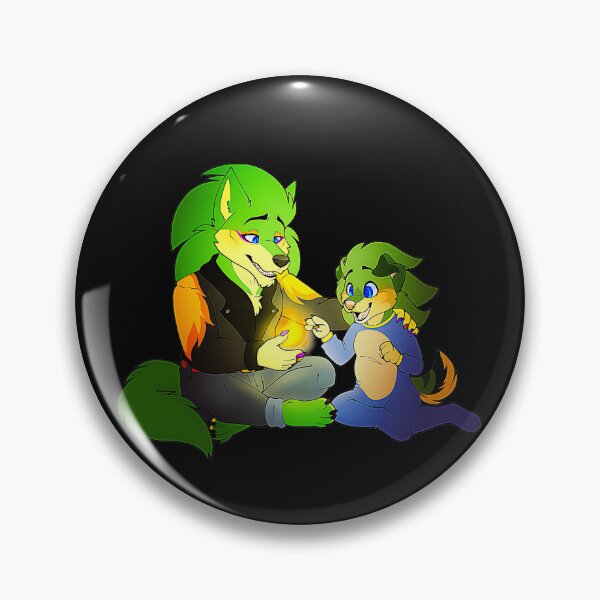 Item preview, Furry Wolf Father Son Bonding designed and sold by CalyZOam99.