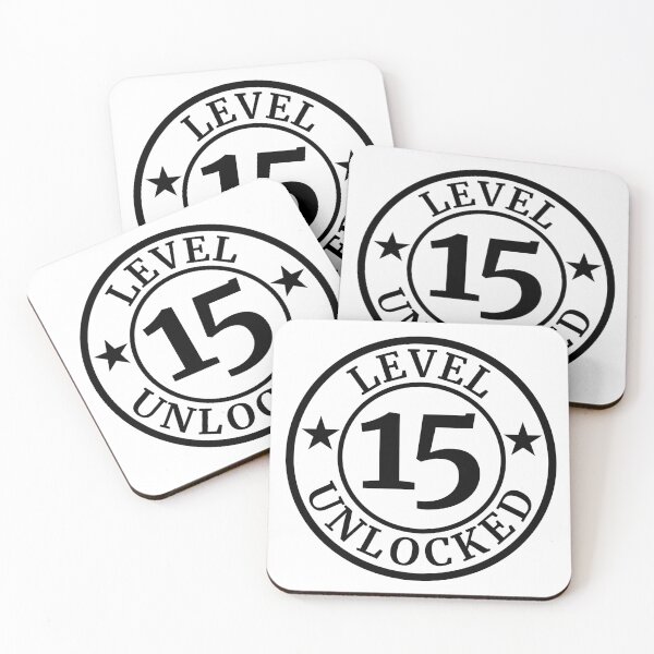 Item preview, Level 15 Unlocked | 15th Birthday Crew designed and sold by highflycrafts.