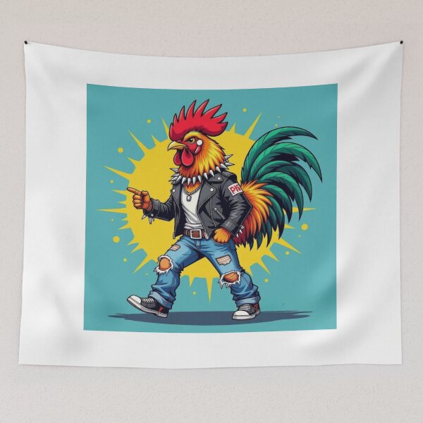 Item preview, gallo punk designed and sold by ZeusGallery.