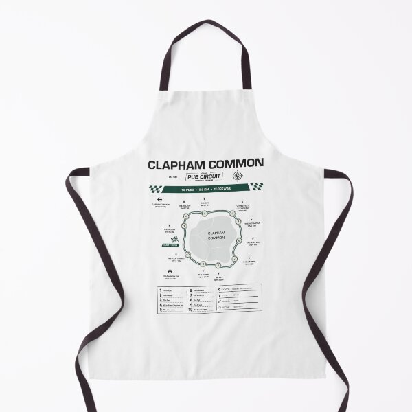 Item preview, Clapham Common Pub Circuit Heritage Map designed and sold by The Circuit Collection.