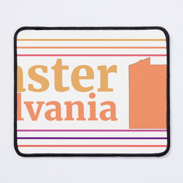 Item preview, Lancaster Pennsylvania City Marked On Map designed and sold by TheIconSmith.