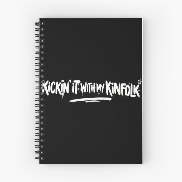 Item preview, Kickin It With My Kinfolk Retro Graffiti Hand Drawn Streetwear designed and sold by TeNovaStudio.