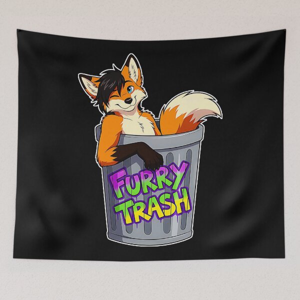 Item preview, Furry Trash Furry Fandom Enthusiast designed and sold by CalyZOam99.